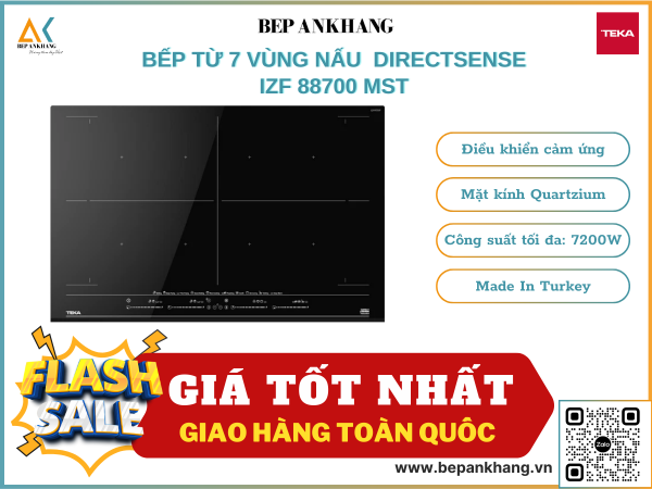 Bếp Từ Đa Điểm 7 Vùng Nấu Teka - DirectSense IZF 88700 MST - Made In Turkey